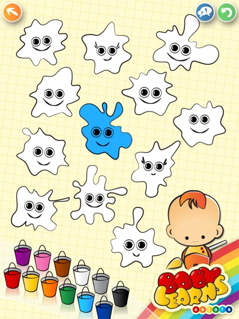 Baby Learns Colors - скриншот для iPad