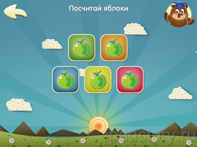Дошкольное обучение - пишем цифры на iPad