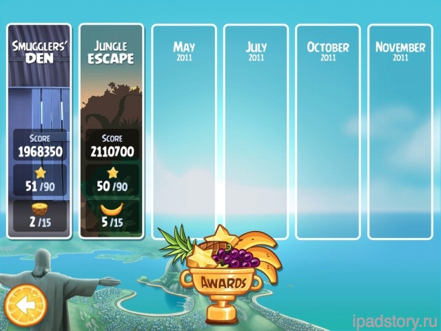 Angry Birds Rio iPad