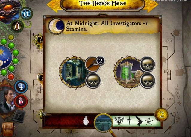 Elder Sign: Omens на iPad Elder Sign: Omens на iPad