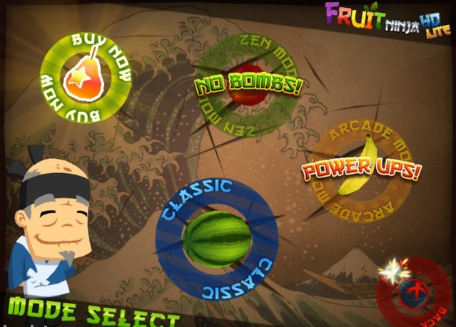 Fruit Ninja HD iPad