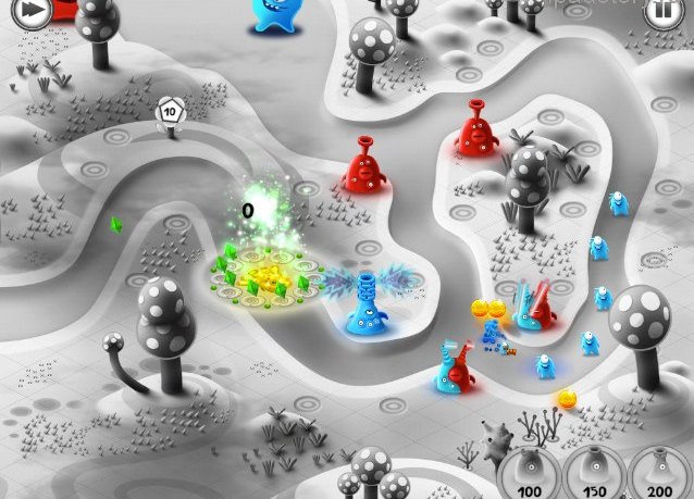 Jelly Defence на iPad