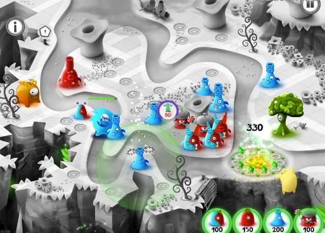 Jelly Defence на iPad