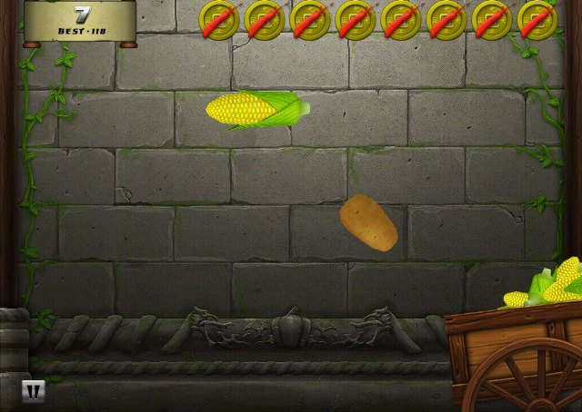 Veggie Samurai на iPad