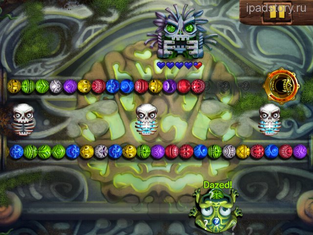 Zuma's Revenge! HD - игра на iPad