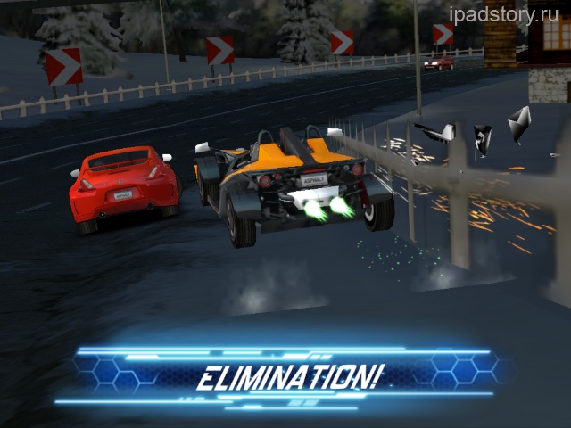 Asphalt 6: Adrenaline HD - гонки на iPad