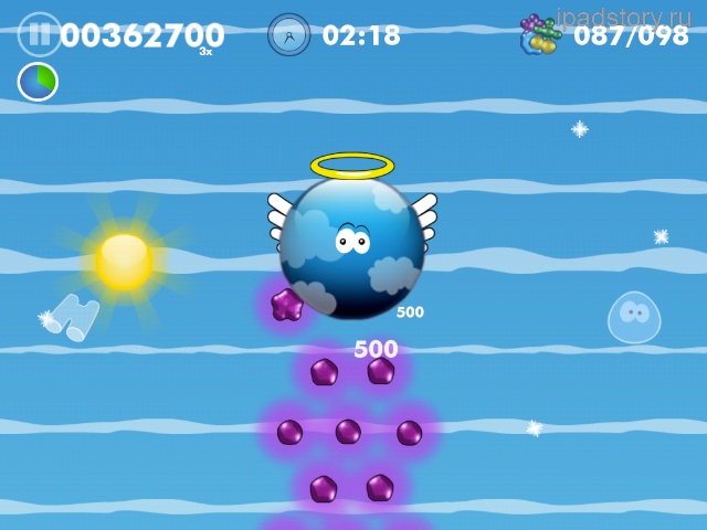 Blobster HD  на iPad