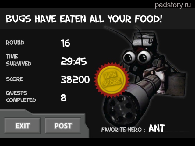 bug heroes iPad