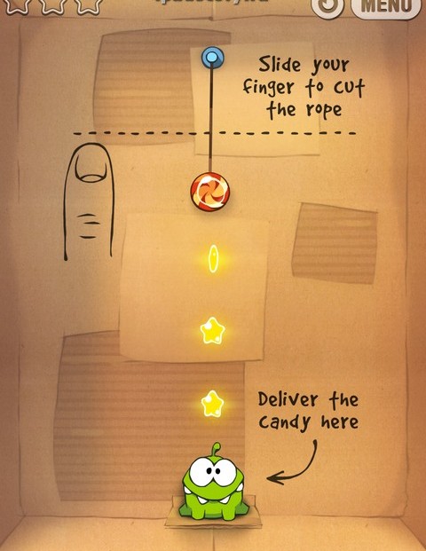 Cut The Rope ipad