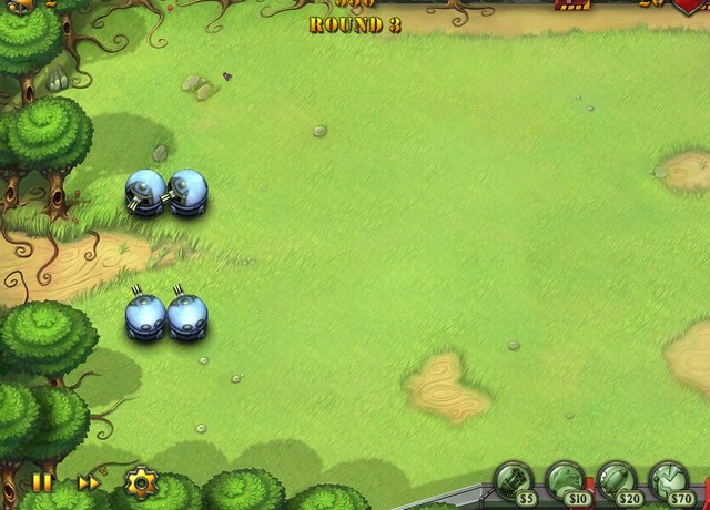 Fieldrunners для iPad