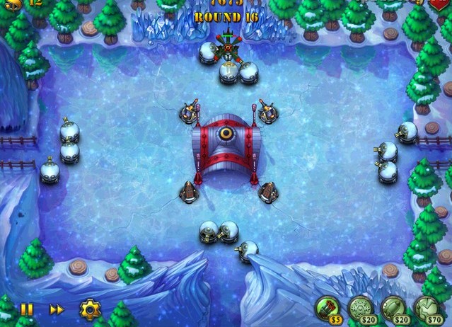Fieldrunners для iPad