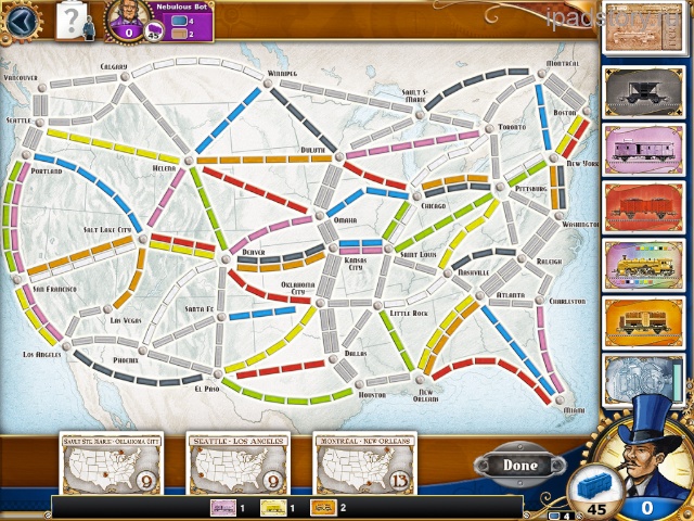 ticket to ride на ipad