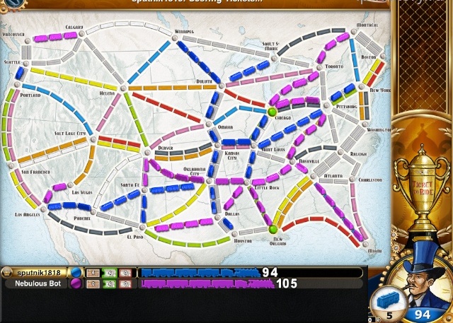 ticket to ride на ipad
