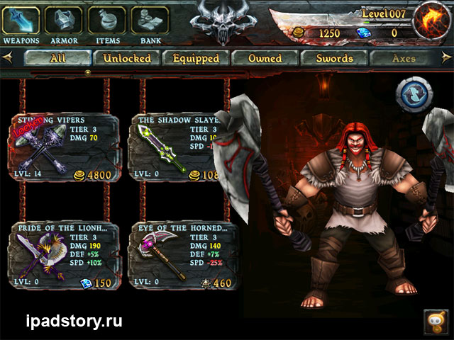 Eternity Warrios на iPad