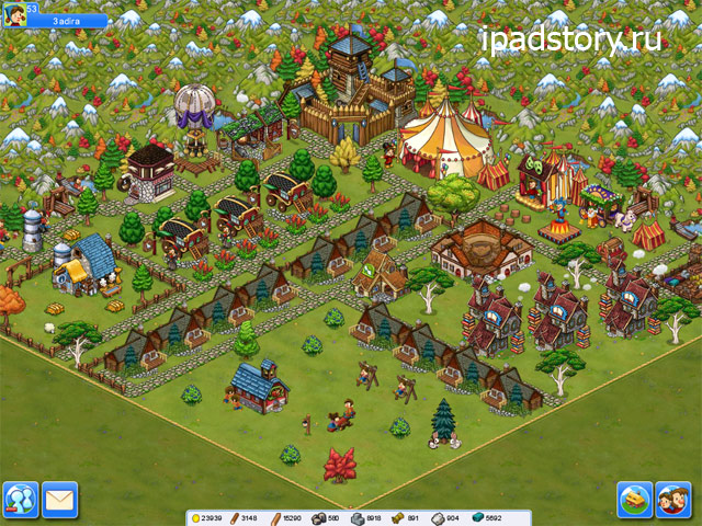 Trade Nations™ - город в режиме Frontier