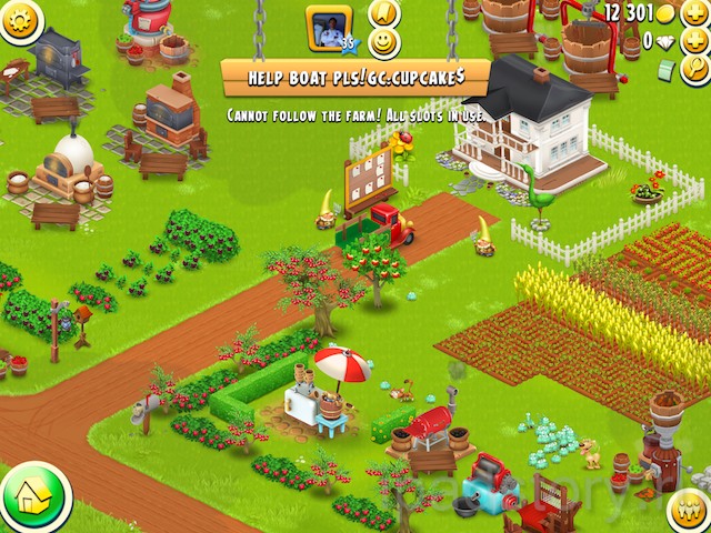 друзья в игре Hay Day