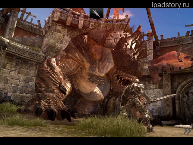 infinity blade 2 iPad