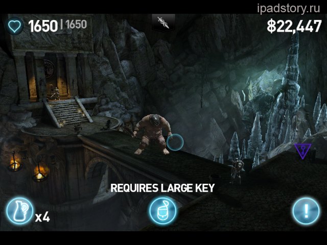 infinity blade 2 на iPad 2