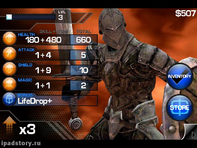 infinity blade ipad