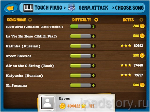 Piano Dust Buster – Song Game