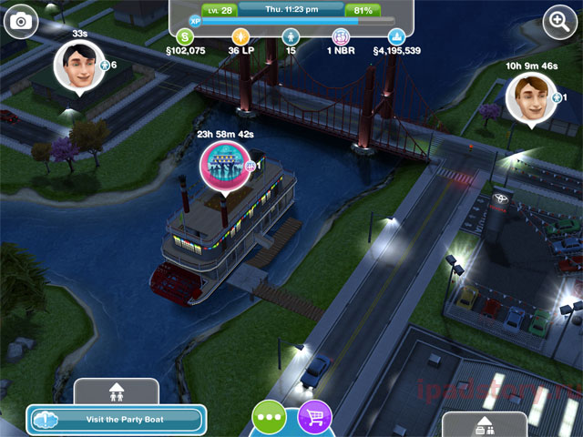 друзья в игре The Sims™ FreePlay