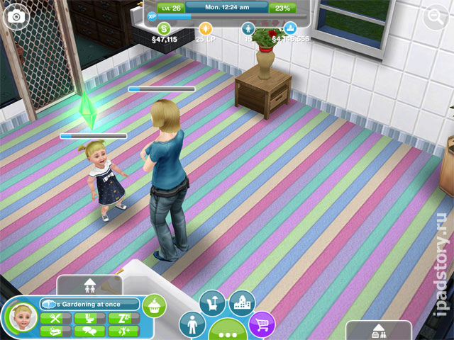 The Sims FreePlay: ребенок