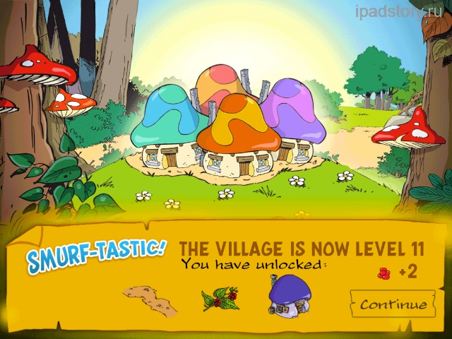 Smurfs Village iPad