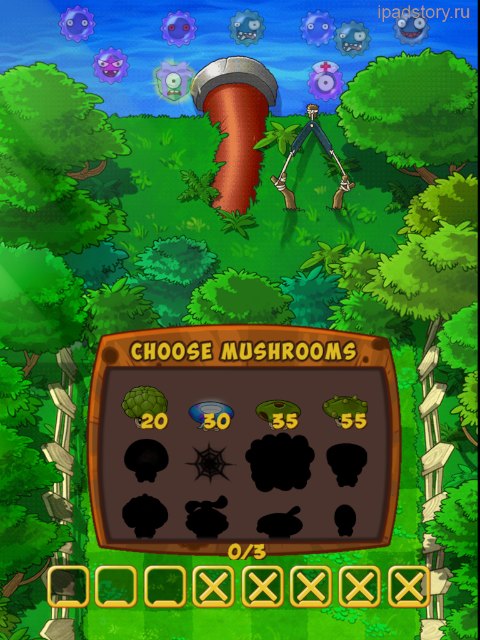 Super Mushrooms iPad