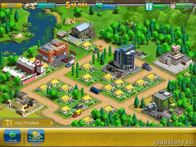 Virtual City - игра на iPad