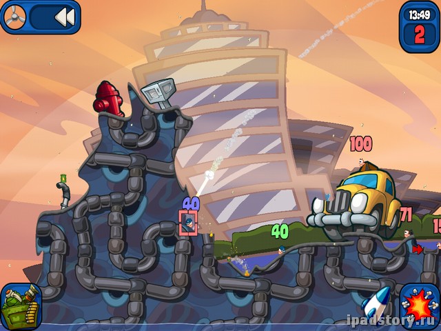 Worms 2 iPad