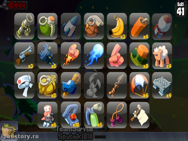 Worms ipad