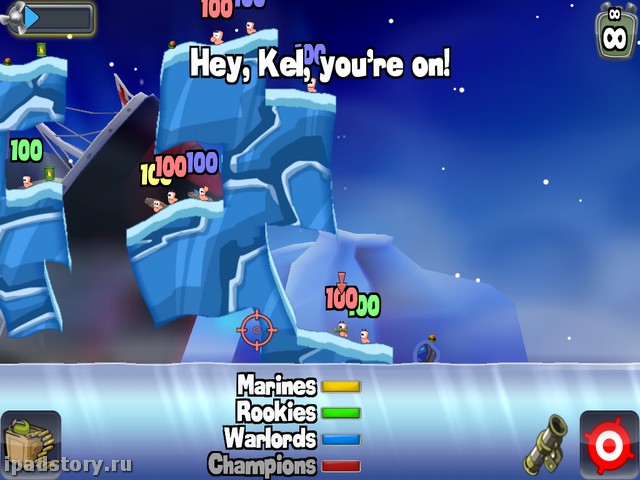 Worms ipad