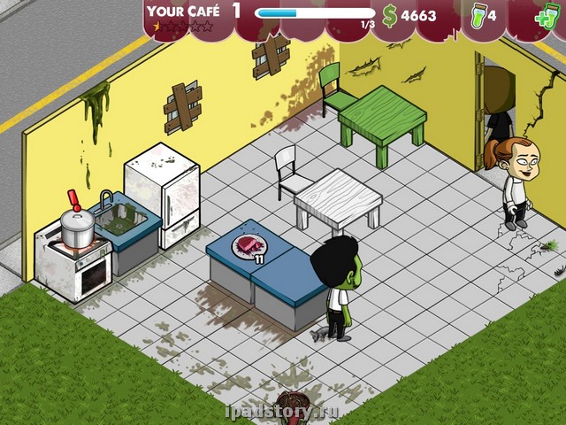 Zombie cafe ipad