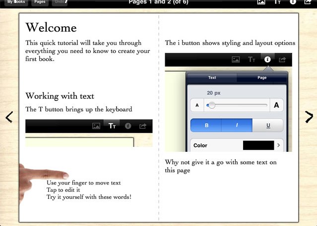Book Creator - инструкция по работе с программой для iPad