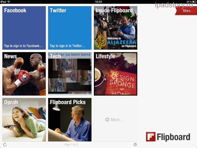 Flipboard ipad