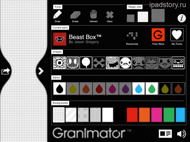 Granimator ipad