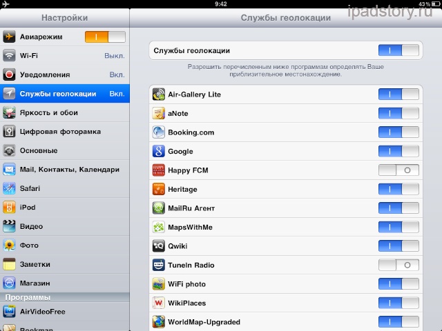 аккумулятор iPad