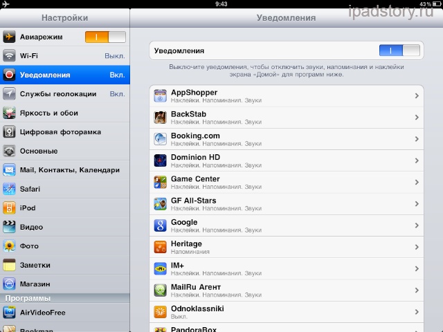 аккумулятор iPad