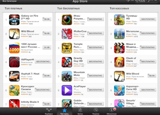 App Store iOS 6