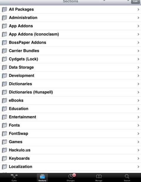 Cydia как пользоваться
