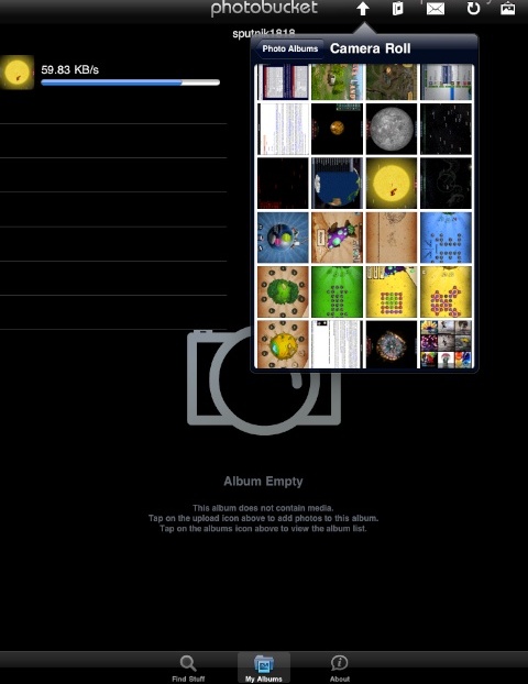 как с iPad загружать фотографии в интернет