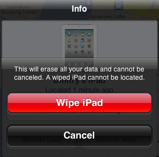 Remote Wipe Remote Wipe