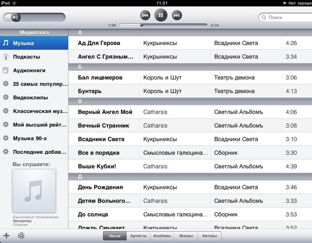 ipod и ipad