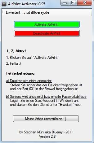AirPrint на Windows