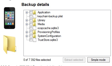 iPhone Backup Extractor