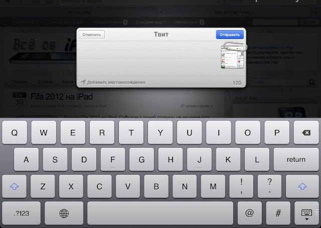 Twitter iPad