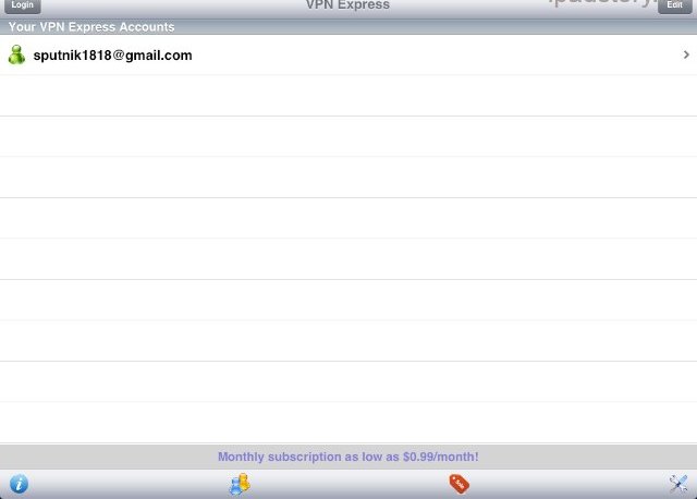 VPN iPad