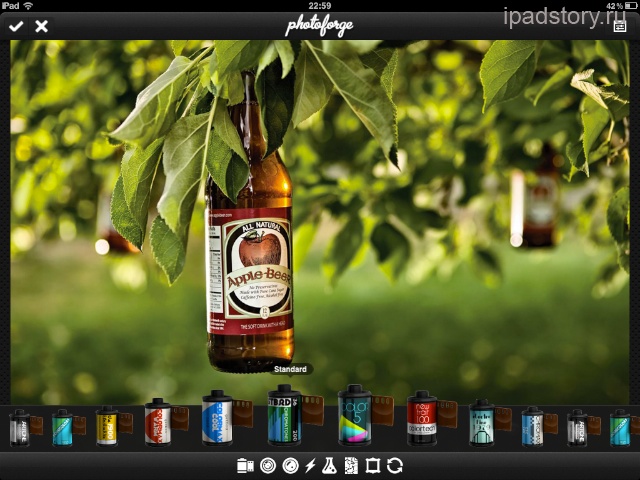 PhotoForge2 на iPad