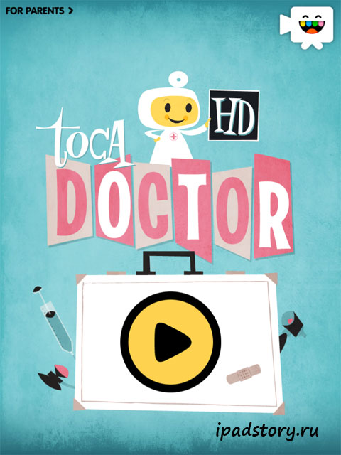 Toca Doctor на iPad