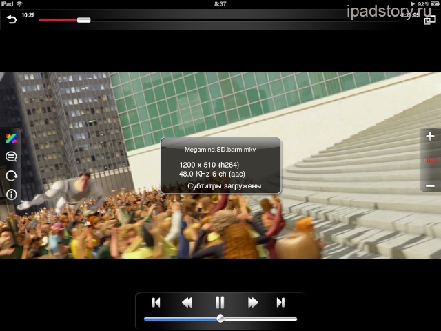 avplayer iPad